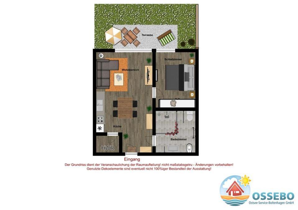 Haus Thalia Wohnung 2 Boltenhagen  Buitenkant foto